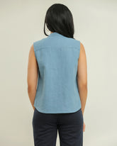 Miranda Button Down Linen Top